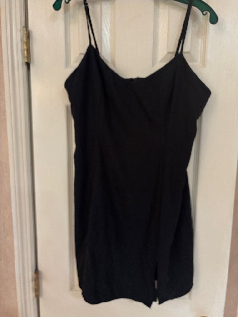 Forever 21 Black Spaghetti Strap Camisole Dress